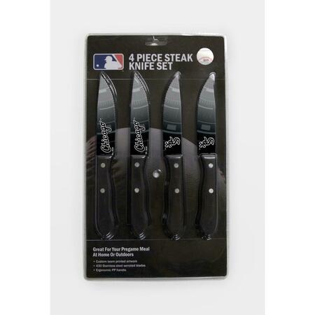 THE SPORTS VAULT Chicago White Sox Knife Set - Steak - 4 Pack 7183110506